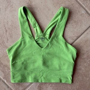 ALO Yoga Green Apple Sports Bra